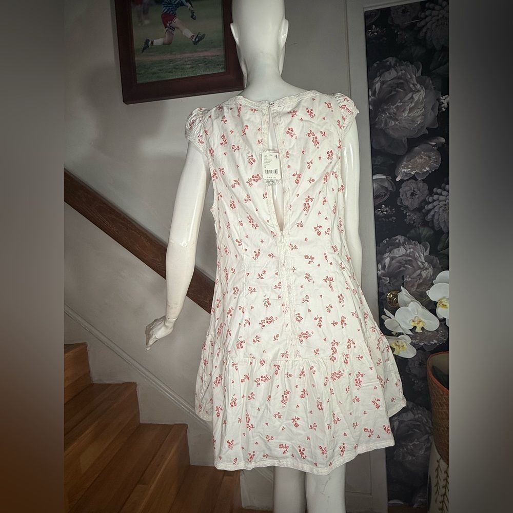 Free People Beasley Mini Dress/ size M - Picture 9 of 11